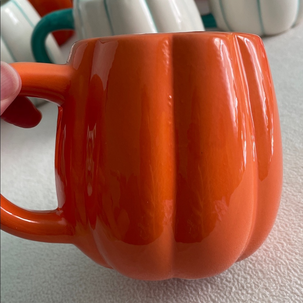 🍁🎃🍂 Orange Pumpkin Mug 🍁🎃🍂 - Picture 4 of 16